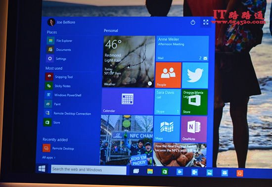 微软发布Windows 10：统一PC手机Xbox